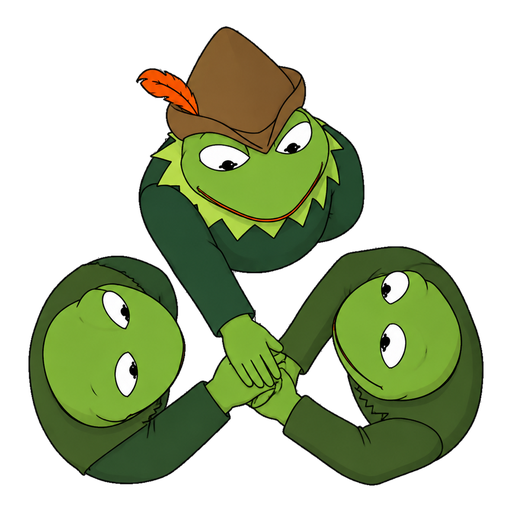 Robin community joining hands